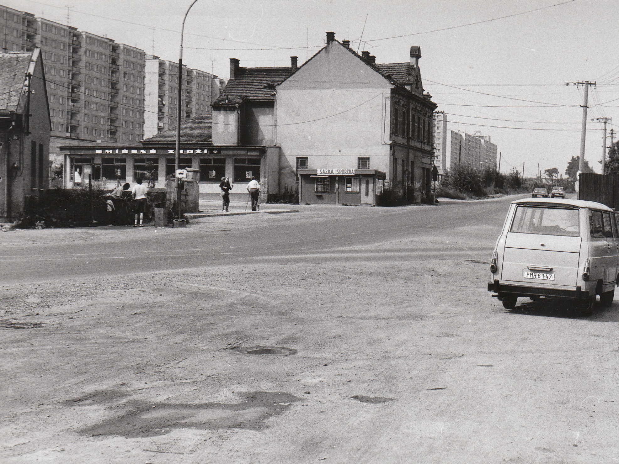 20210831 pohled na plaskou ulici hospoda na sudech archiv mesta plzne