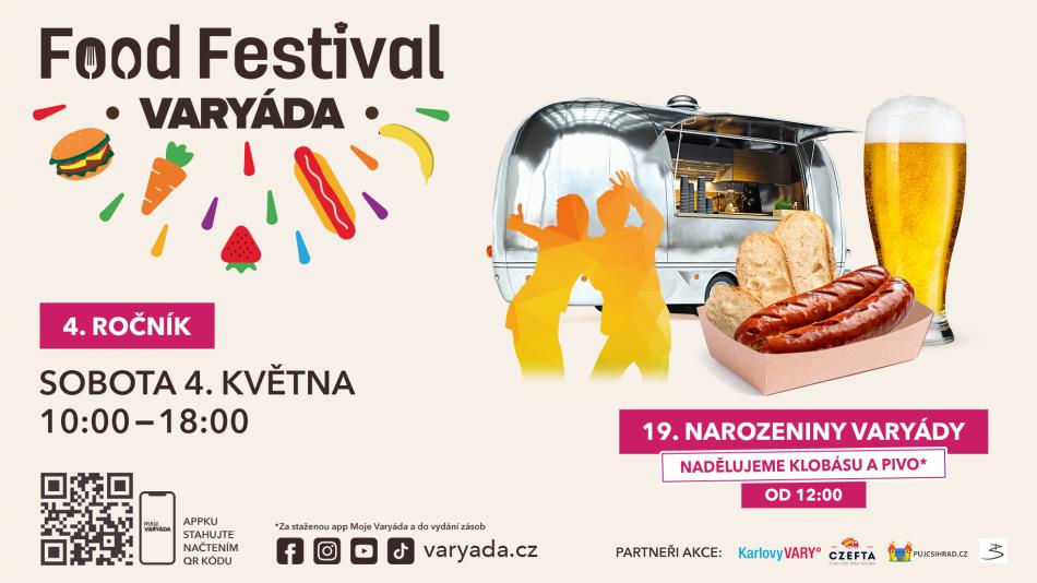 4. ročník Food festivalu oslní všechny chuťové pohárky