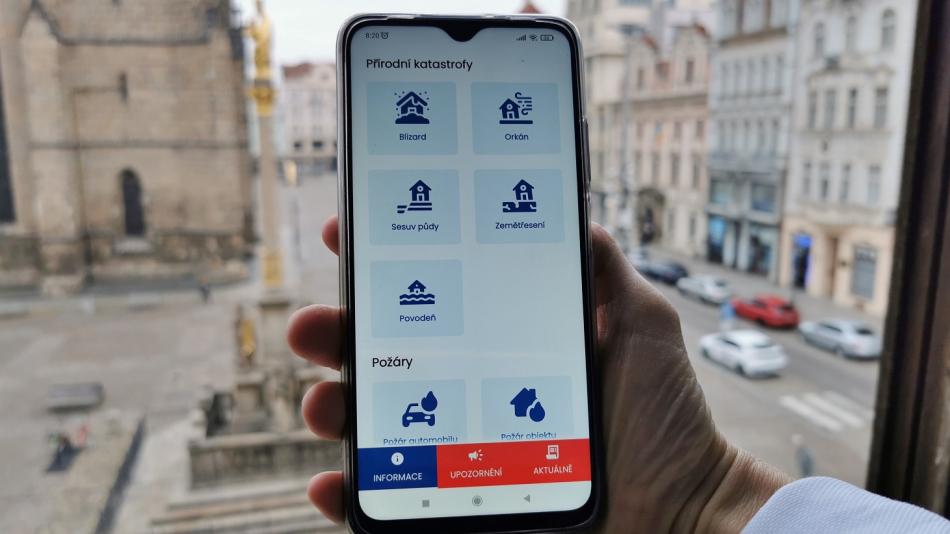 Povodně nebo požár? Na krizovou událost upozorní Plzeňany aplikace