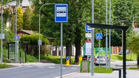 V plzeňském Ráji je díky úpravám komunikace a zastávek bezpečněji