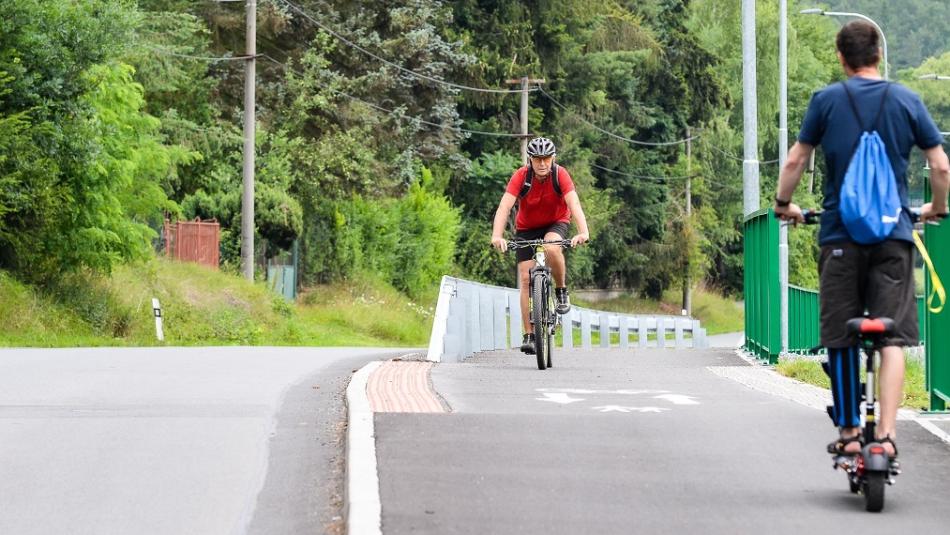 Nová část cyklostezky přispěje k bezpečnosti cyklistů