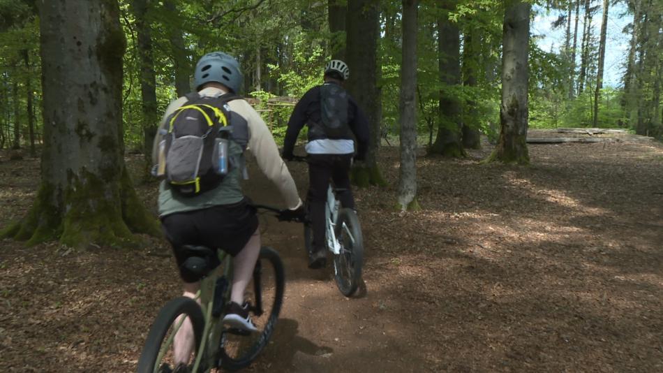 Pod vrchem Háj v Aši je ráj pro cyklisty.