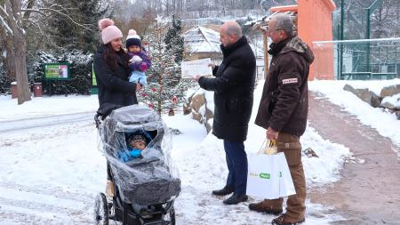 Plzeňská zoo přivítala půl miliontého návštěvníka v roce 2022