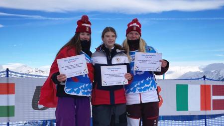 Snowboardistka Volopichová ovládla závod na evropském olympijském festivalu mládeže v Itálii